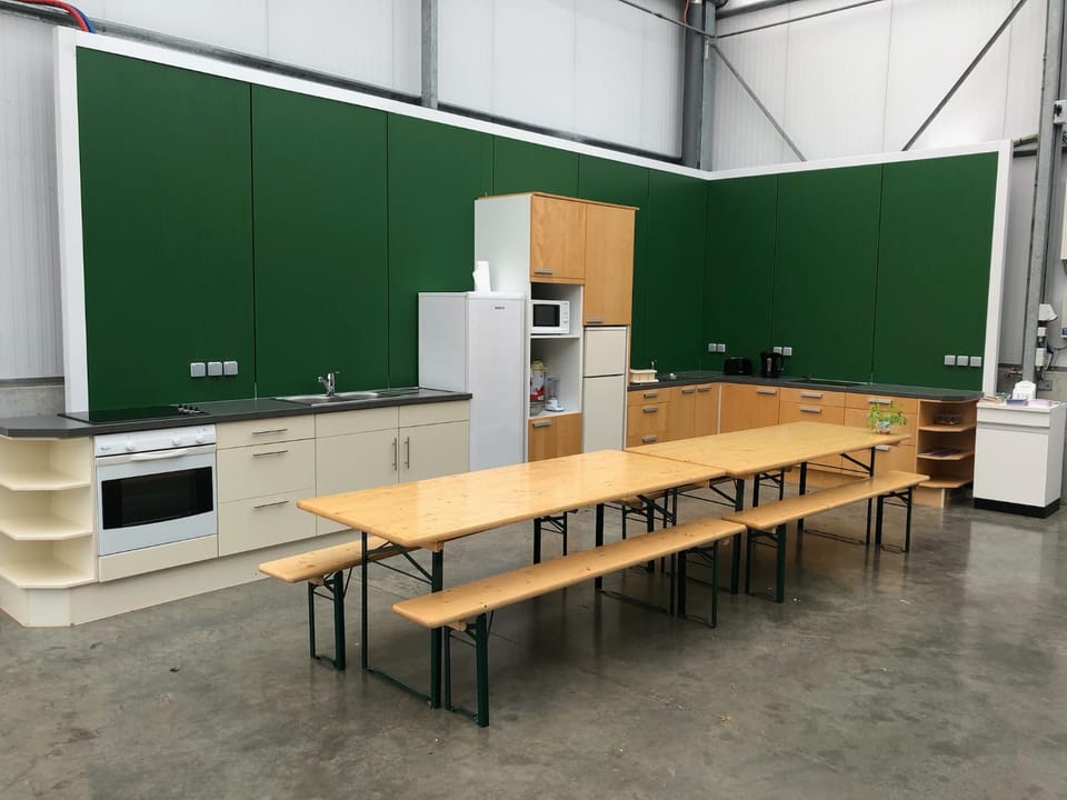 Kitchen or kitchenette, kitchen