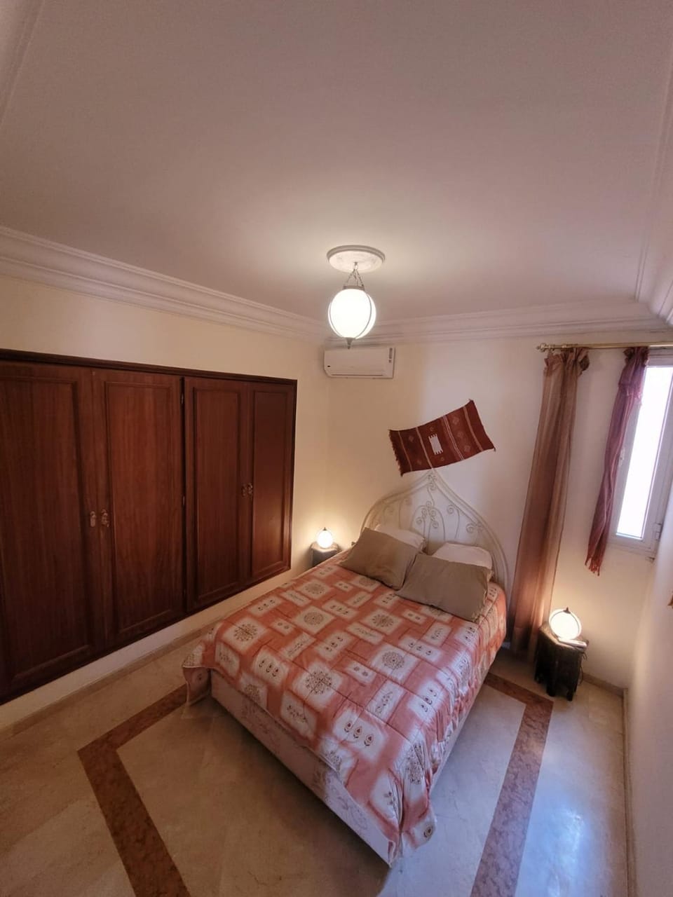Bed, Photo of the whole room, Bedroom, wardrobe