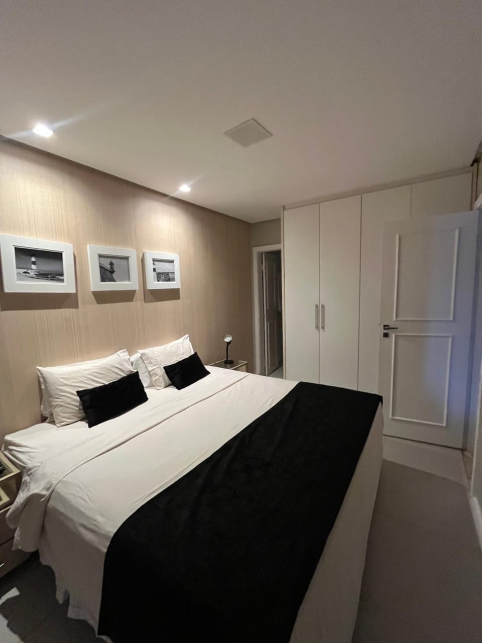Apartamento ondina circuito carnaval decorado Cama king Apartment in Salvador