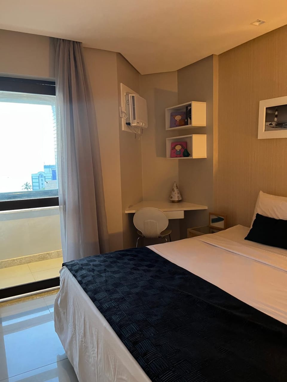 Apartamento ondina circuito carnaval decorado Cama king Apartment in Salvador