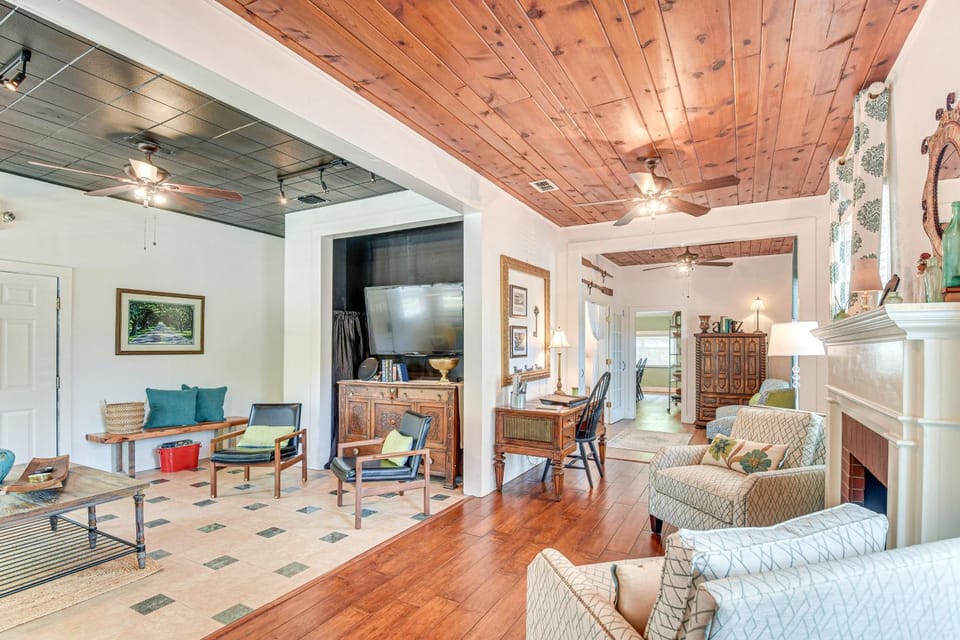 Walk to Historic Dtwn: Sanford Home w/ Gas Grill! House in Sanford