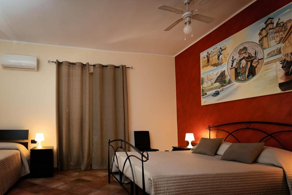 Bed, TV and multimedia, Bedroom, air conditioner