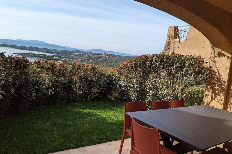 Supreme Beach Location with pool at Cala Sassari House in Sardinia