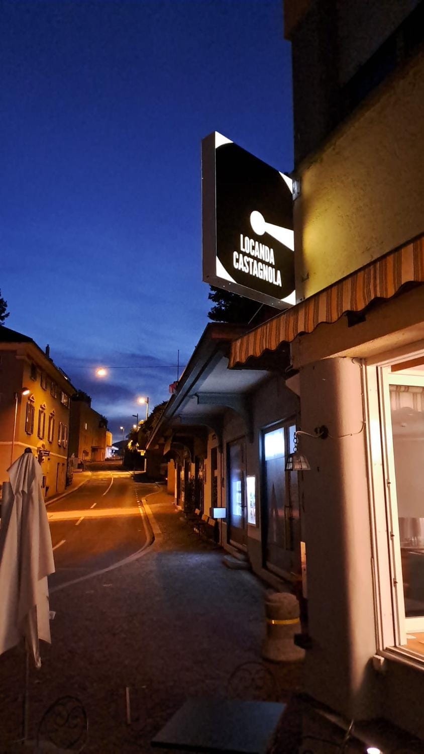 Property building, Restaurant/places to eat, Night, Property logo or sign, Street view