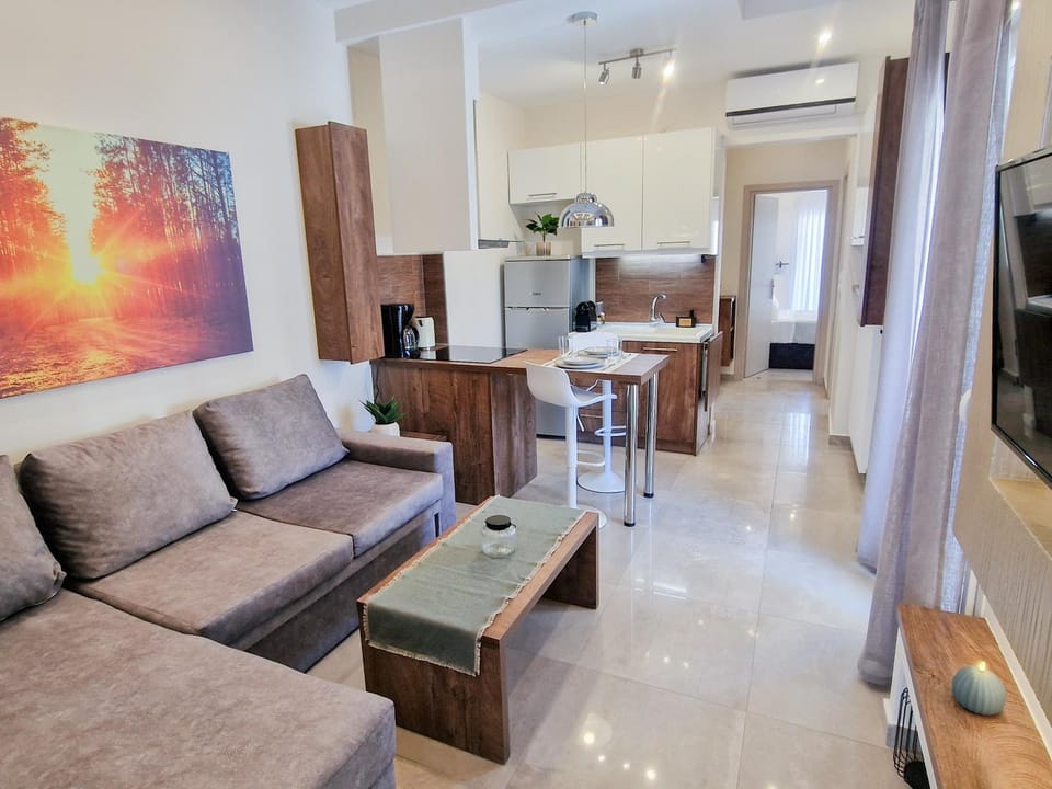 Communal lounge/ TV room, TV and multimedia, Kitchen or kitchenette, Living room, Seating area, Dining area, Evening entertainment, minibar, oven, pet friendly, air conditioner