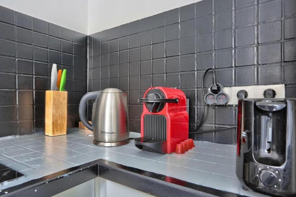 Coffee/tea facilities, Kitchen or kitchenette, toaster
