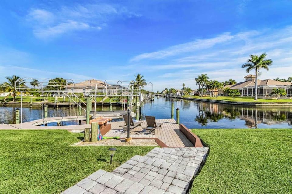Coral Canal Retreat House in Cape Coral
