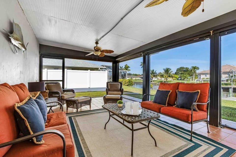 Coral Canal Retreat House in Cape Coral