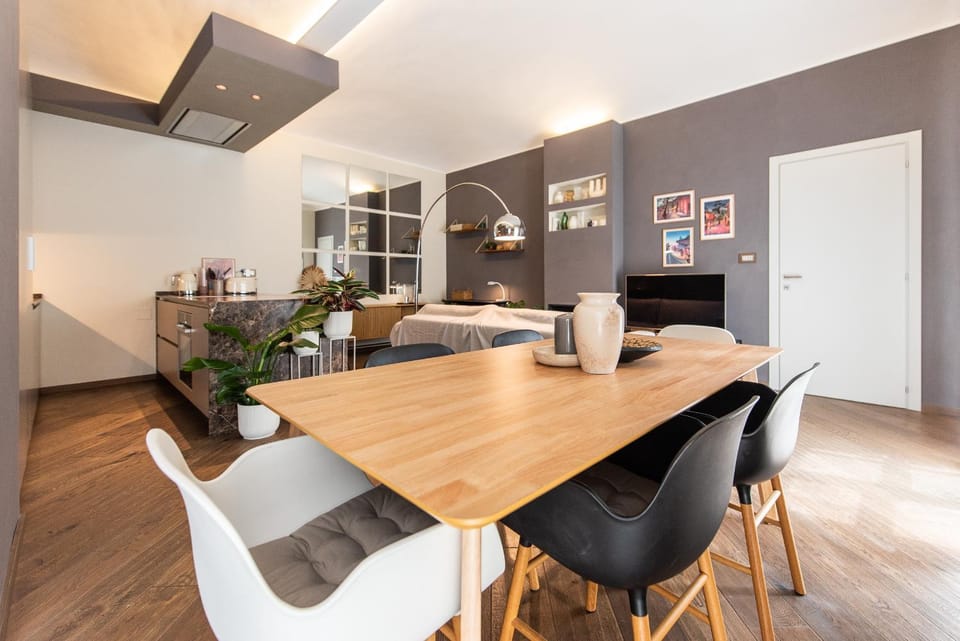 Kitchen or kitchenette, Living room, kitchen