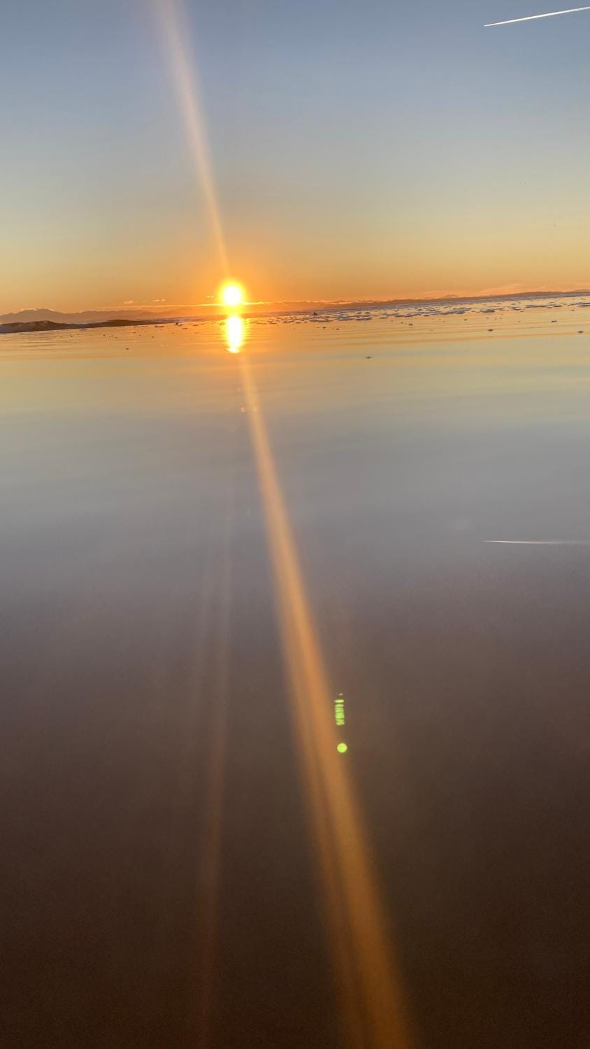 Sea view, Sunset