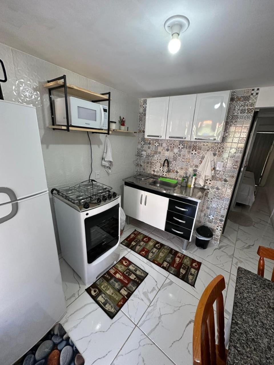 Communal kitchen, microwave