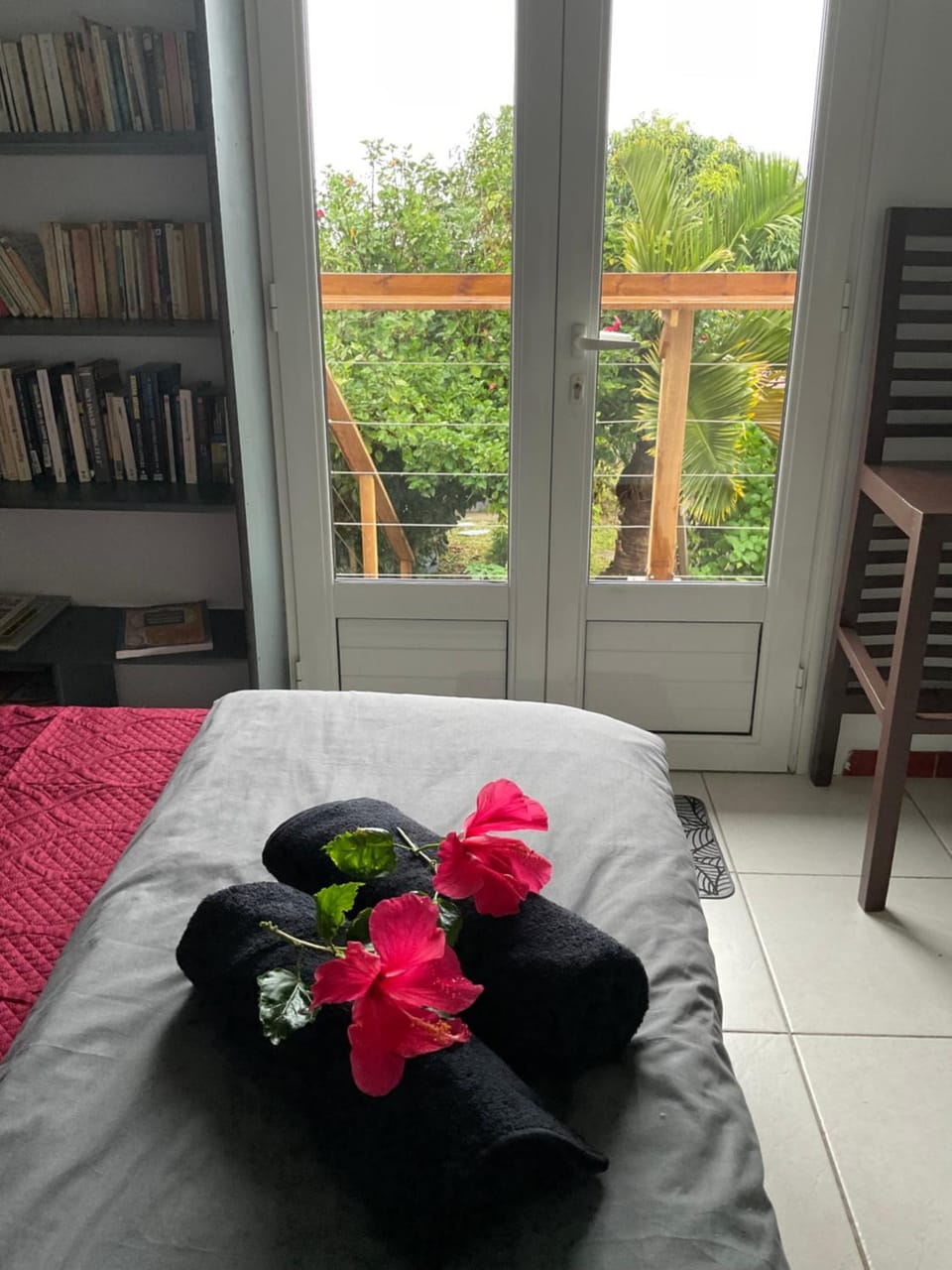 Lhibiscus rouge House in Saint-Leu
