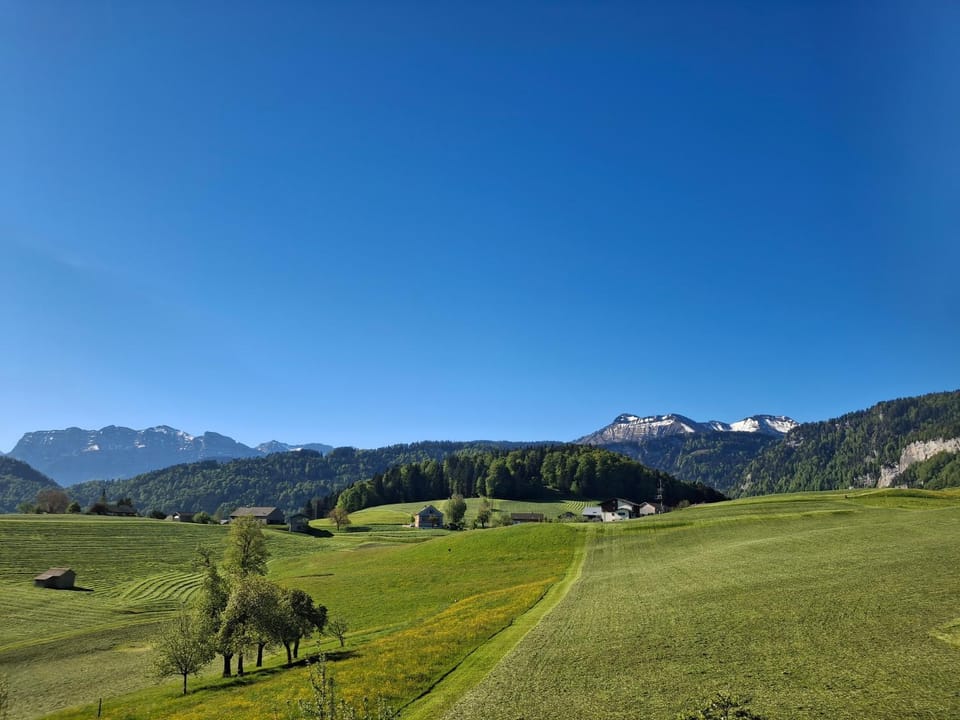 Natural landscape, Mountain view