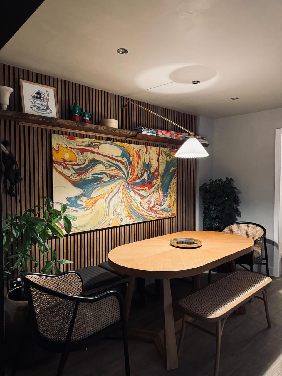 Decorative detail, Dining area