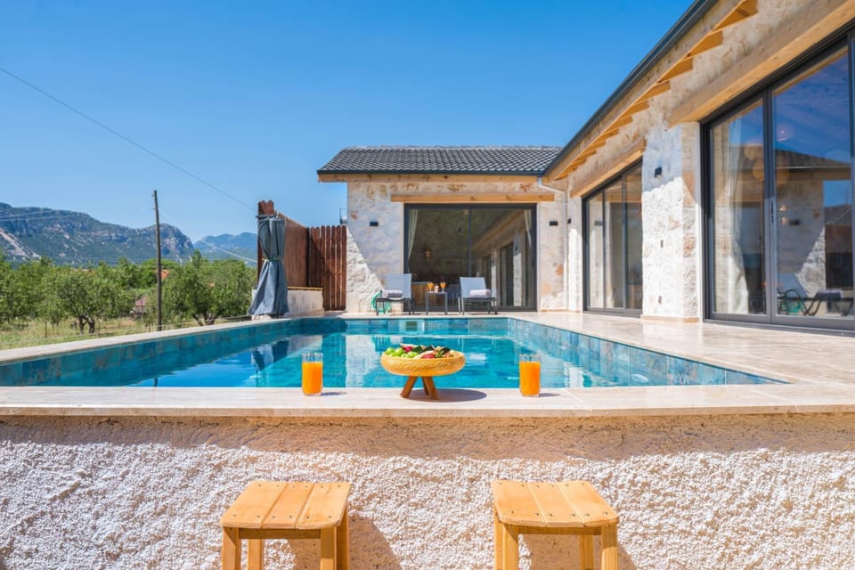 Pool view, sunbed
