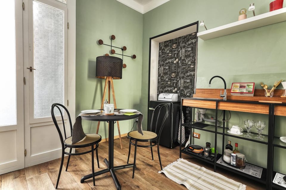 Kitchen or kitchenette, Breakfast, Lunch
