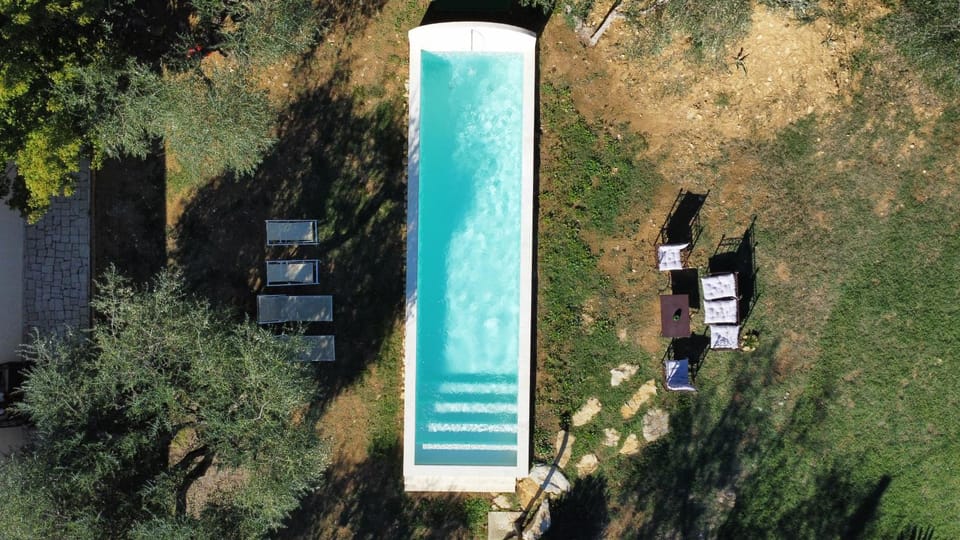 Bird's eye view, Pool view, Swimming pool, sunbed