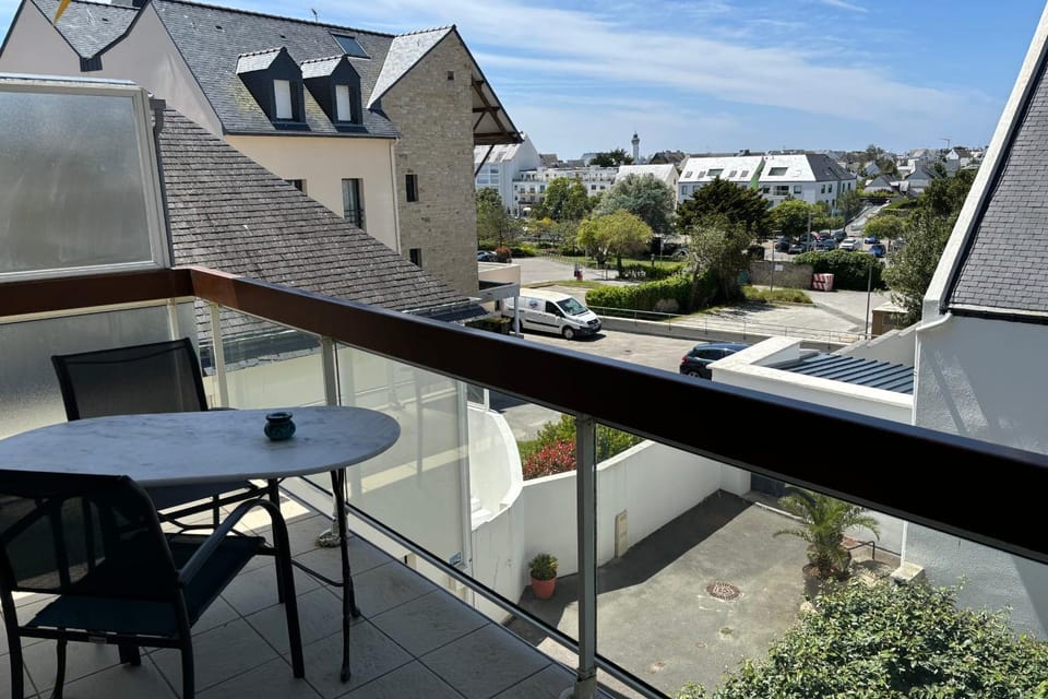 Appartement centre ville avec parking proche grande plage Apartment in Quiberon