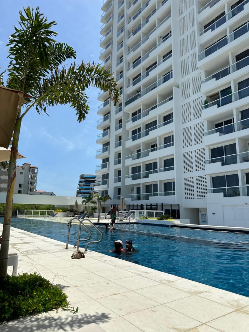 Property building, Pool view, Swimming pool