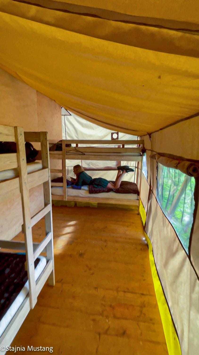 Spokojny Glamping Luxury tent in Pomeranian Voivodeship