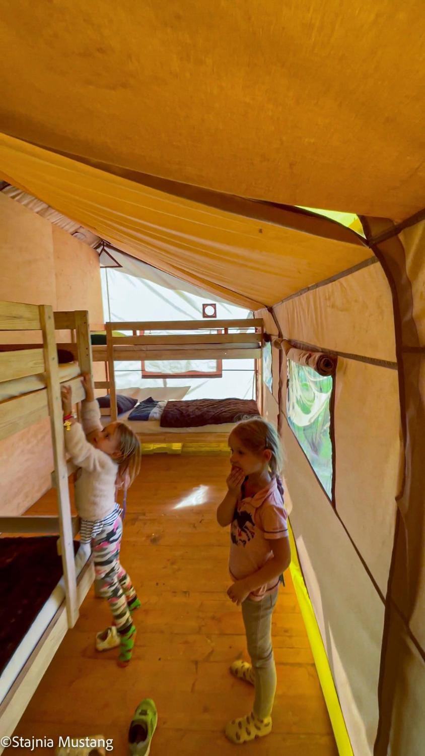 Spokojny Glamping Luxury tent in Pomeranian Voivodeship