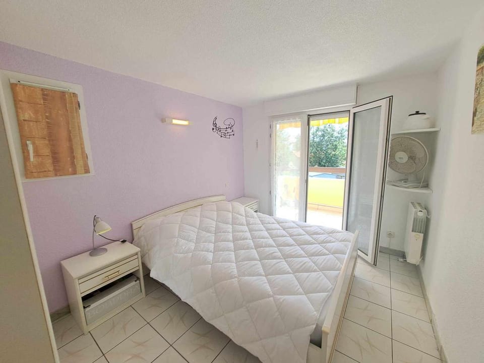 Appartement 2 pièces mezzanine accès plage, parking privé ! - FR-1-326-831 Apartment in Marseillan