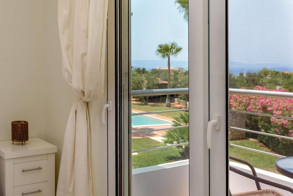 Natural landscape, Bedroom, Garden view, Swimming pool