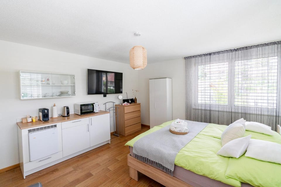 Bed, TV and multimedia, Coffee/tea facilities, microwave