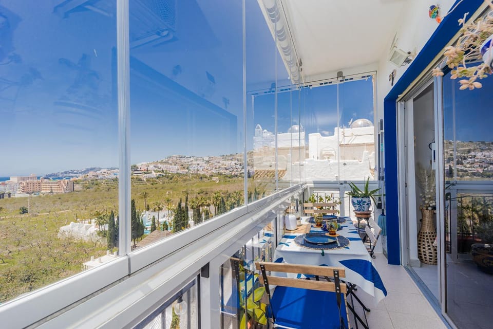 Natural landscape, View (from property/room), Balcony/Terrace, Sea view