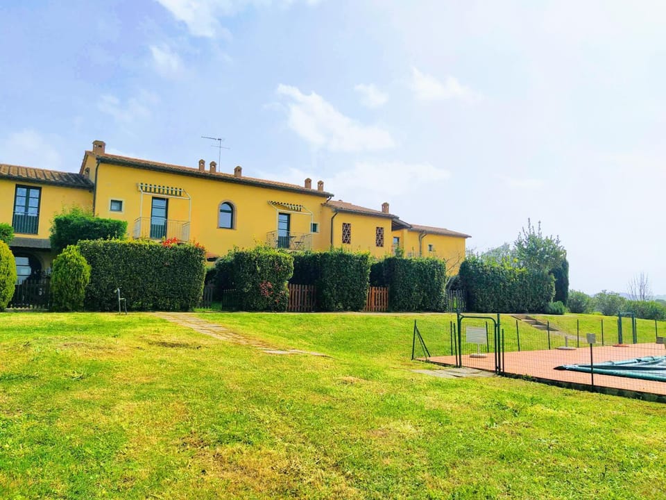 Property building, Garden view