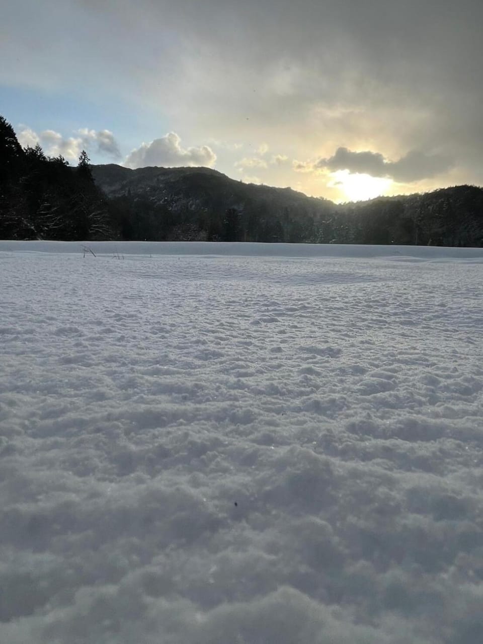 Natural landscape, Winter, Mountain view