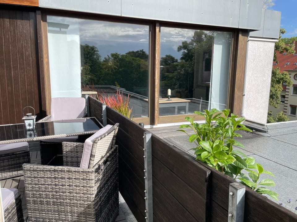 View (from property/room), Balcony/Terrace, Seating area