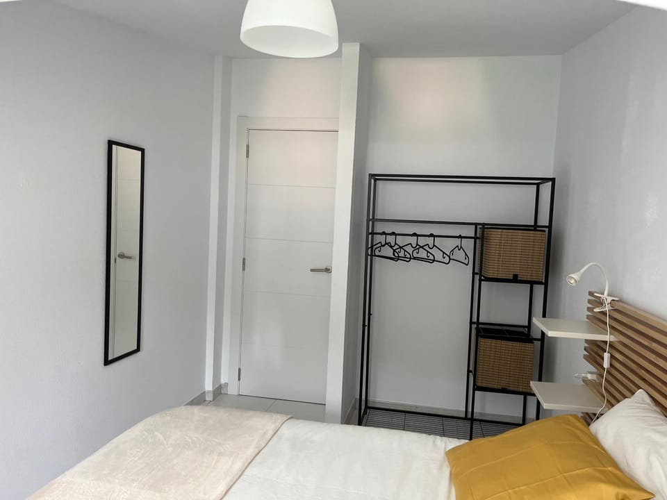 Photo of the whole room, wardrobe