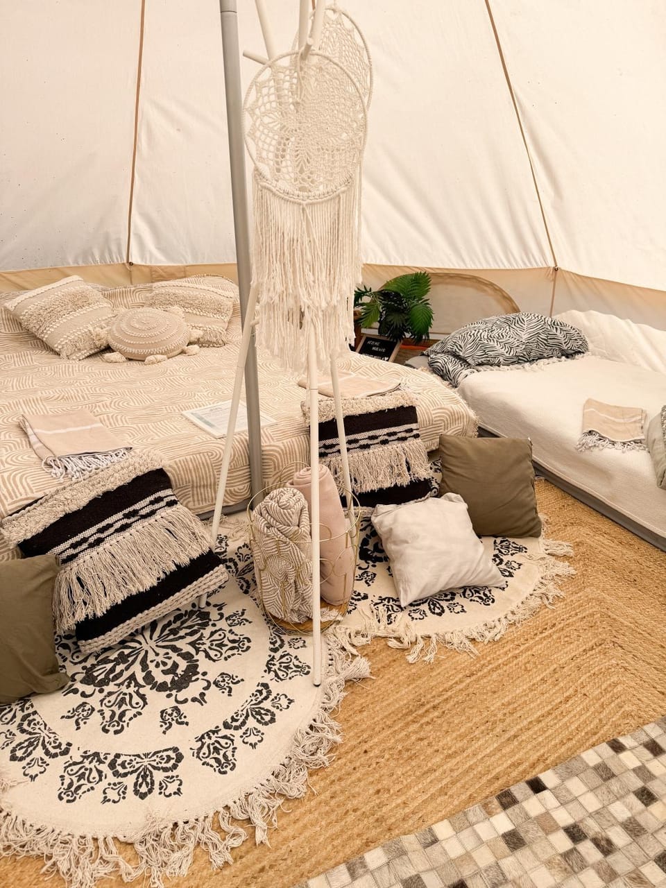 Glempings MIGLA Luxury tent in Latvia