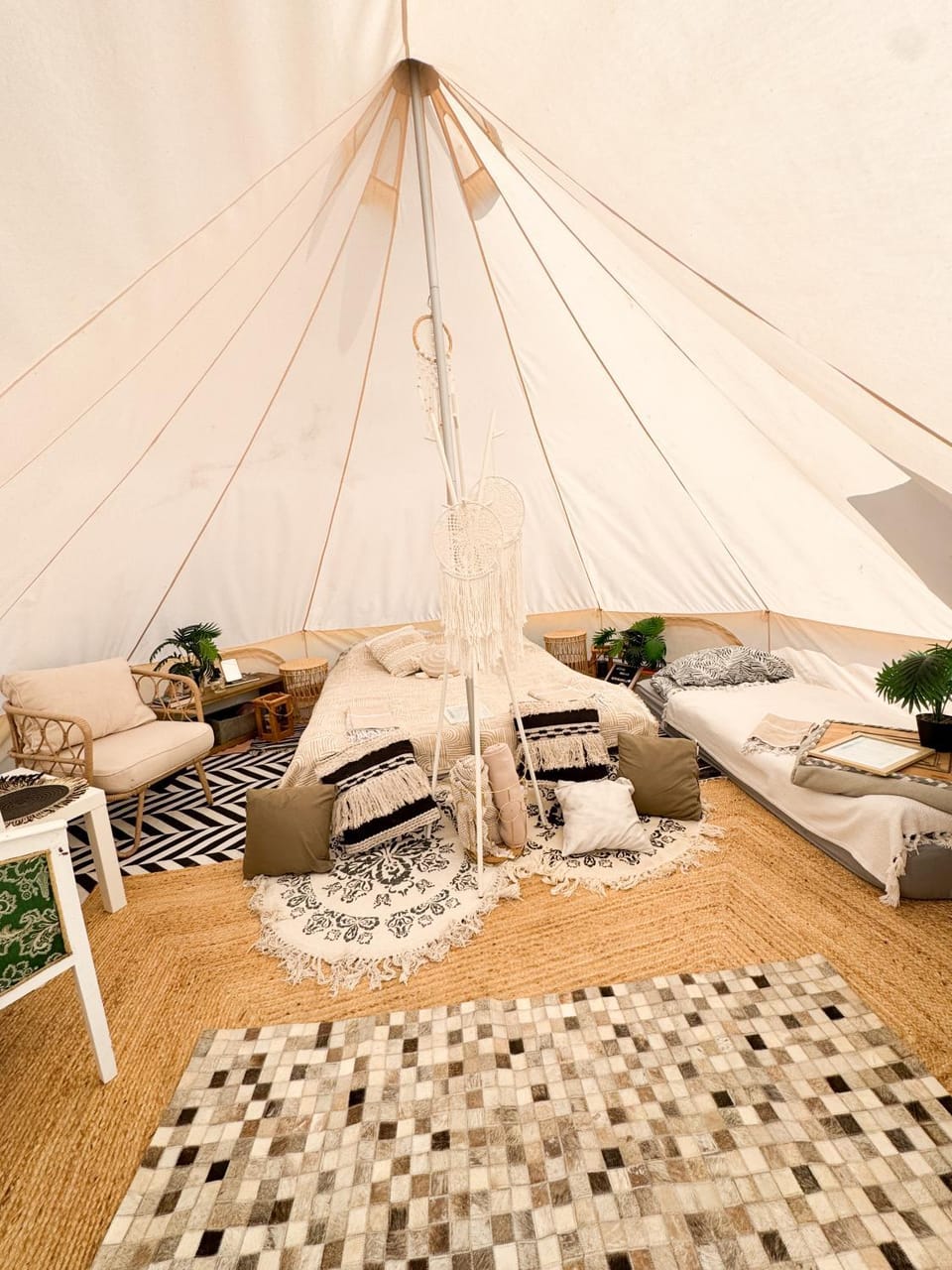 Glempings MIGLA Luxury tent in Latvia