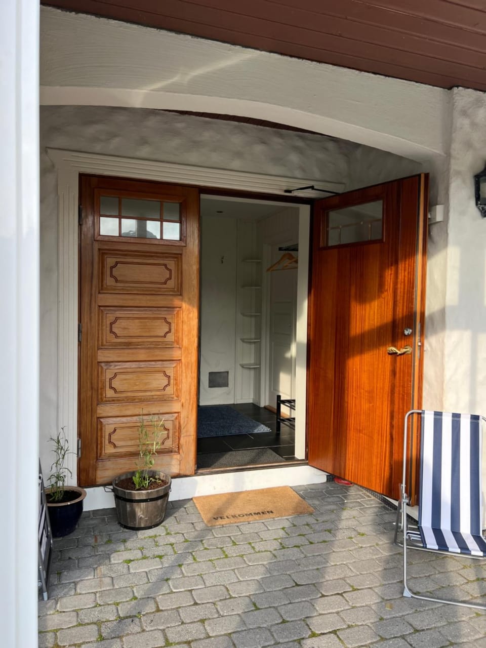 Property building, Patio