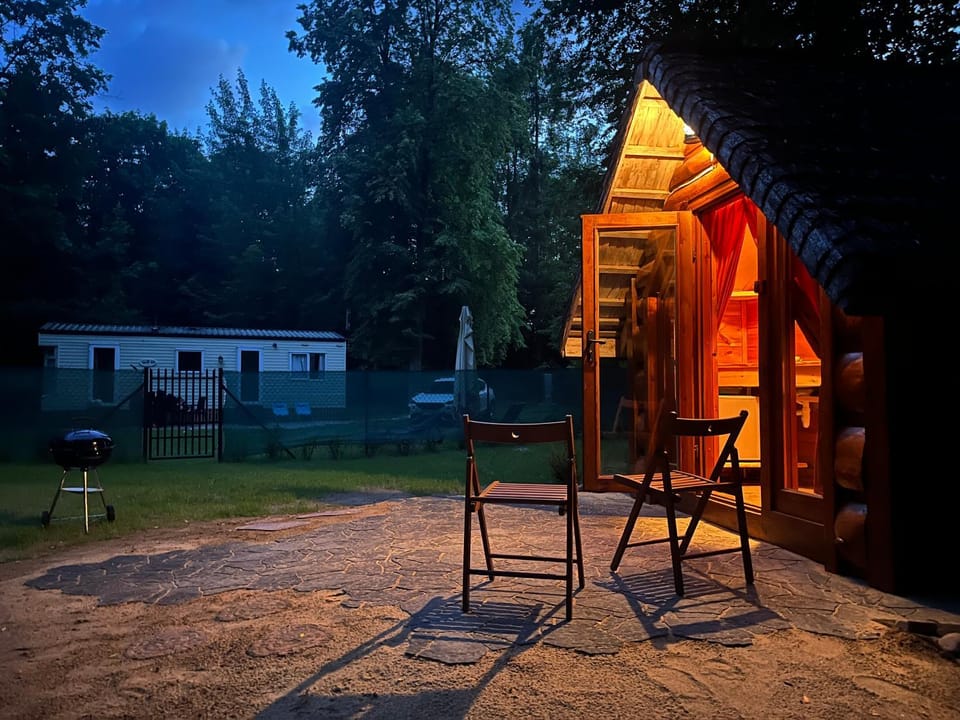 Property building, Night, BBQ facilities, Garden, Garden view