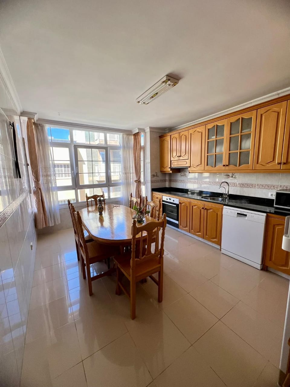 Kitchen or kitchenette, Dining area, dishwasher, oven, stove