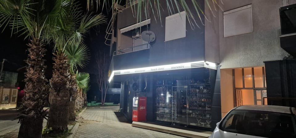 Property building, Night, View (from property/room), ATM