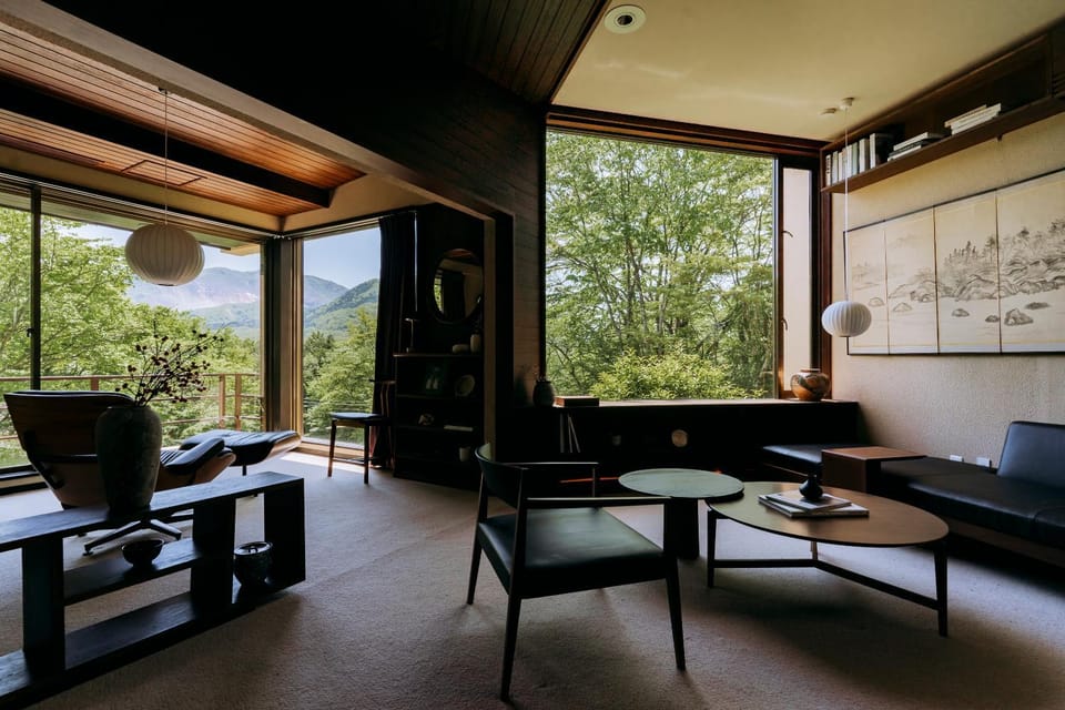 AKNOT hakone 大涌谷を望むモダニズム建築 東京から90分 Villa in Hakone