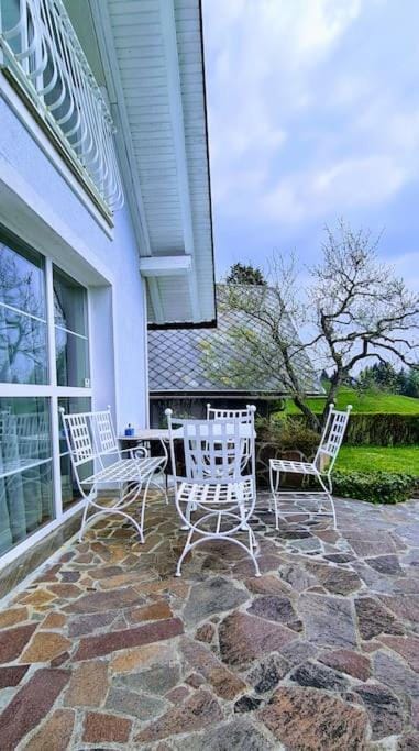 Patio, Garden, Seating area, Garden view