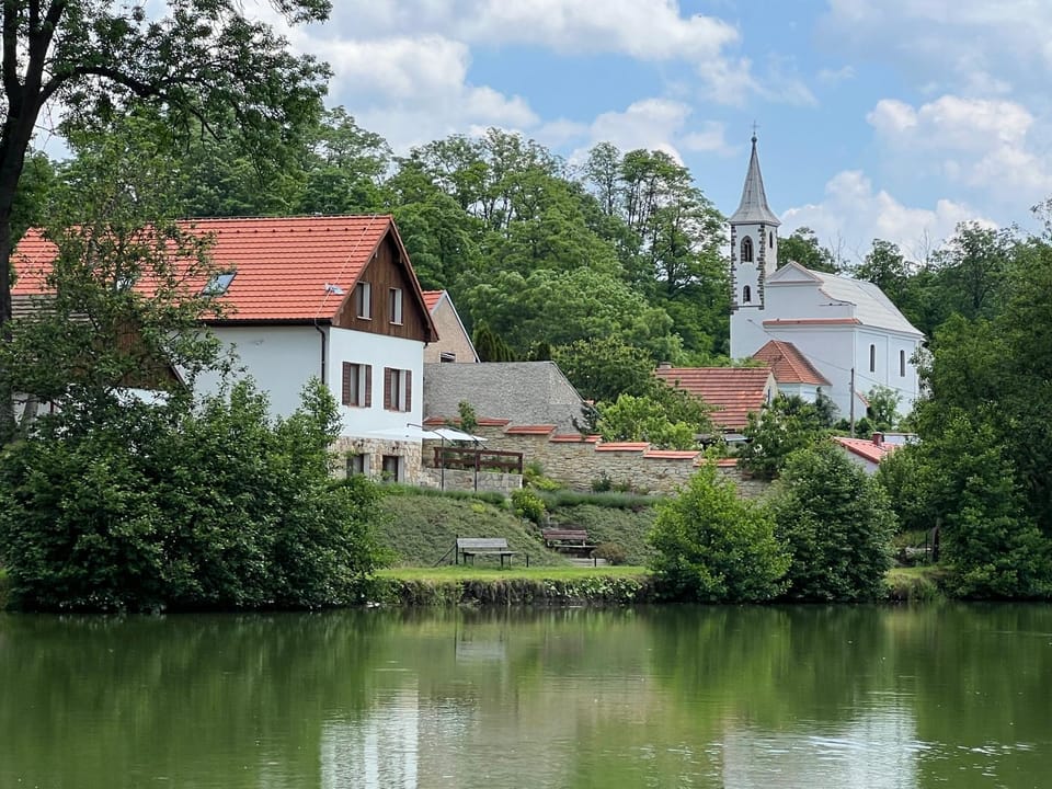 Chalupa nad rybníkem Country House in Czechia