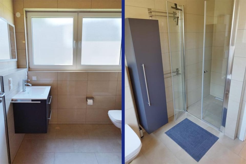 Shower, Toilet, Bathroom, towels