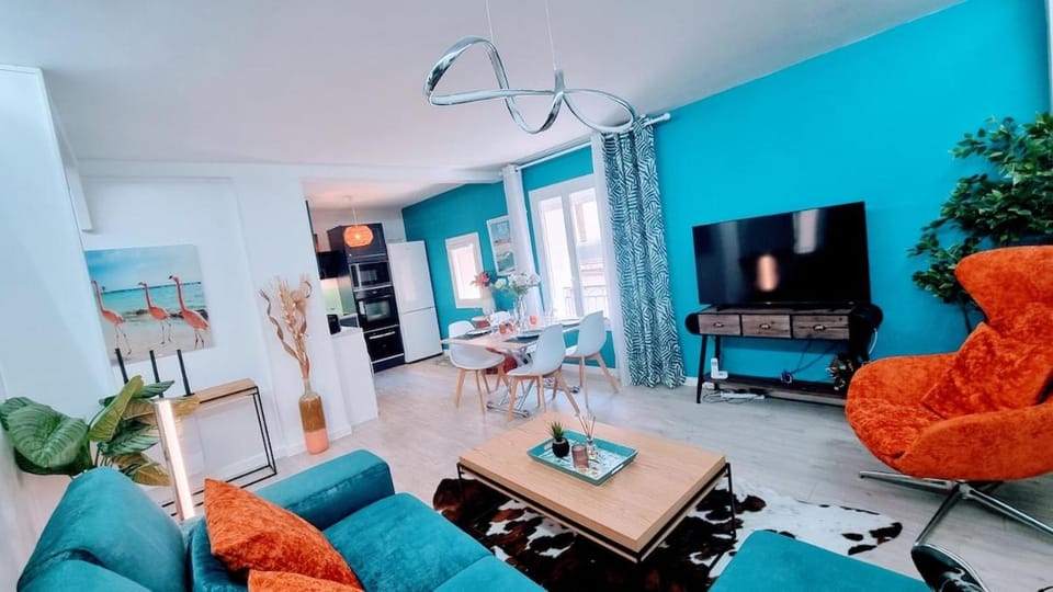 LE CLAVEL superbe déco, Centre historique, Climatisé, Parking à Proximité Apartment in Occitanie