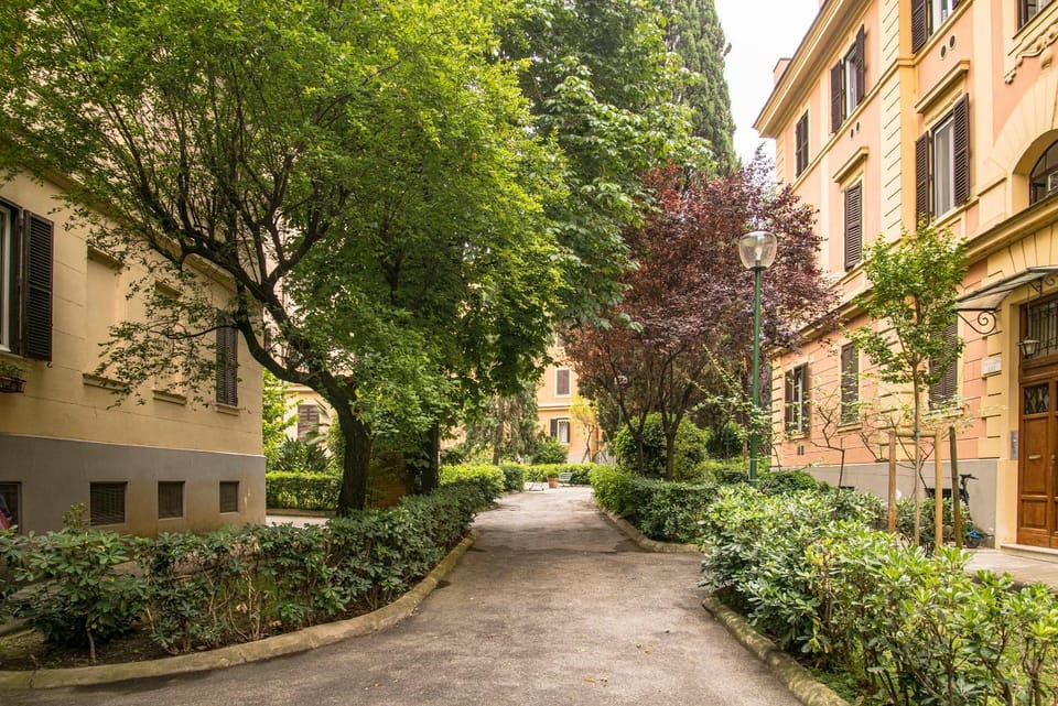 Property building, Garden