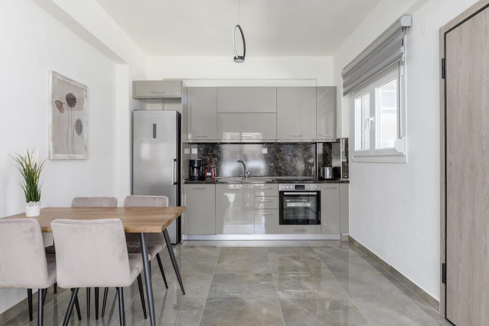 Kitchen or kitchenette, Dining area, oven, stove