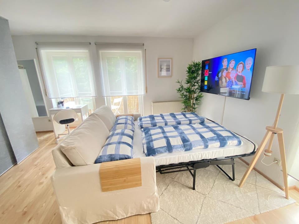 Bed, TV and multimedia, Photo of the whole room, Bedroom