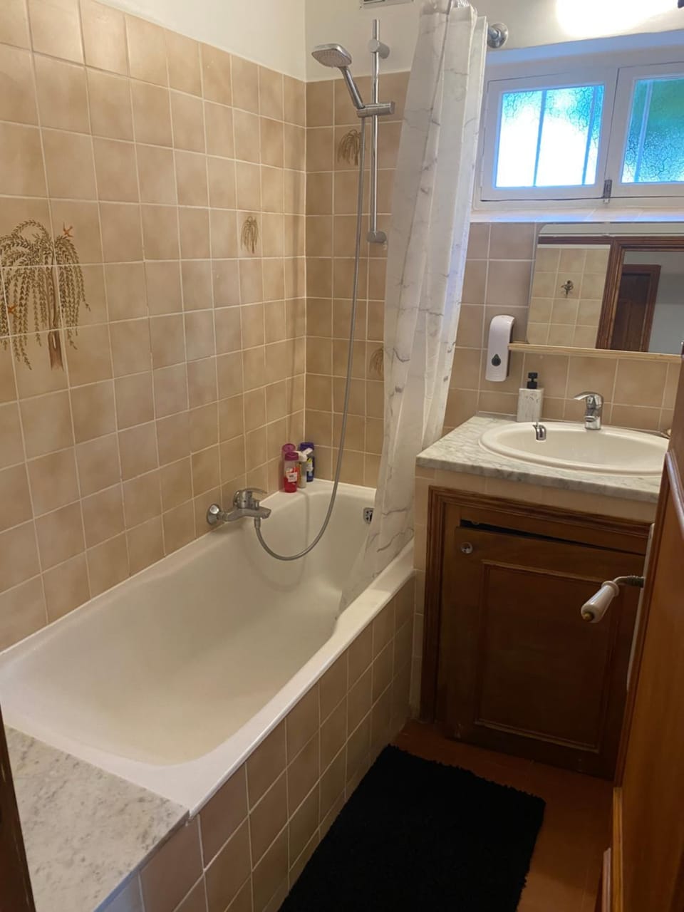 Shower, Bathroom, Bath, towels