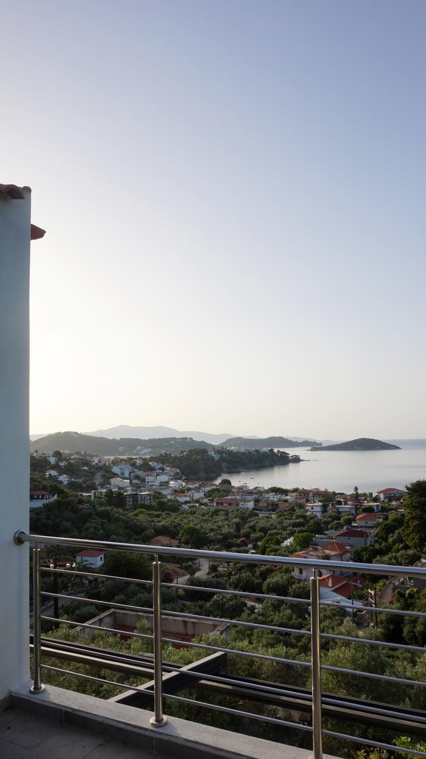 Natural landscape, View (from property/room), Balcony/Terrace, Sea view