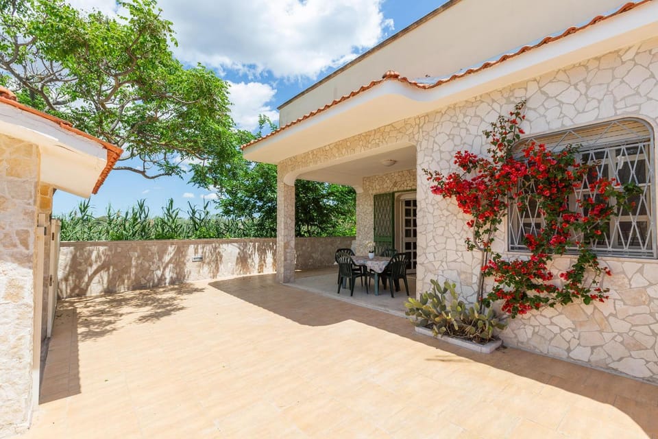 Property building, Patio